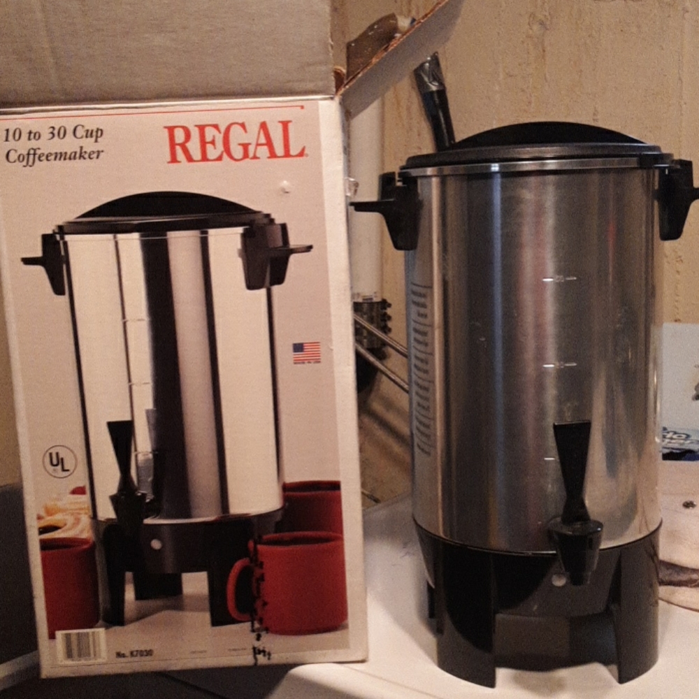 Regal electric coffee maker